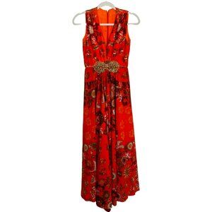 Orange Vintage Jumpsuit Roger Milot for Fred Perlberg